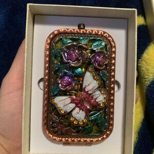 Portable Vintage Makeup Mirror